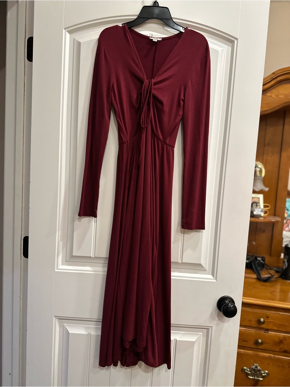 Maroon Dress